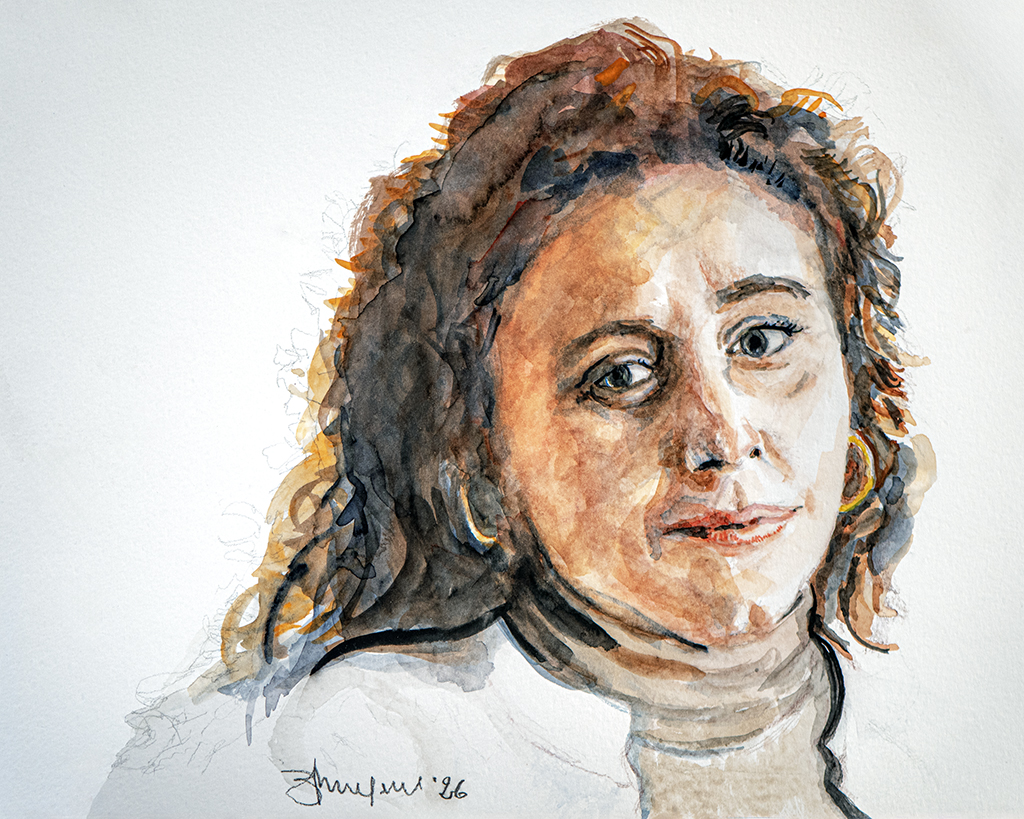 BM.2026-02.S – Sofia Ferri – aquarel op papier – 25 x 31 cm